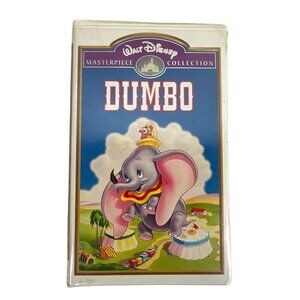 Walt Disneys Dumbo VHS 1994 Masterpiece Collection Classic Animated Family Film